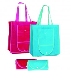 Foldable Shopping bag with button